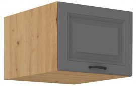 Zgornja omarica Stilo - dustgrey/artisan hrast - 50 cm NAGU-36 1F