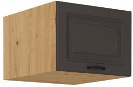 Zgornja omarica Stilo - siva/artisan hrast - 50 cm NAGU-36 1F