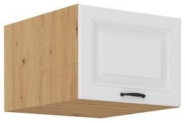Zgornja omarica Stilo - bela/artisan hrast - 50 cm NAGU-36 1F