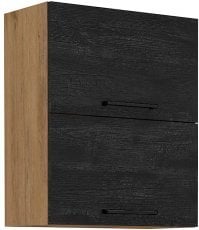 Zgornja omara Vigo - temen les - 60 cm GU-72 2F 