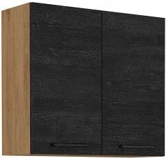 Zgornja omara Vigo - temen les - 80 cm G-72 2F