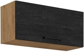 Zgornja omara Vigo - temen les - 80 cm GU-36 1F