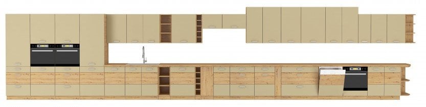 Stolarz-Lempert - Spodnja omara Artisan - cappuchino - 50 cm D 1F 1S BB