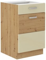 Spodnja omara Artisan - krem - 50 cm D 1F 1S BB