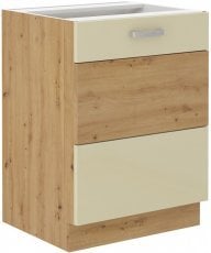 Spodnja omara Artisan - krem - 60 cm D 1F BB