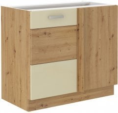 Spodnja omara Artisan - krem - 105 cm ND 1F BB