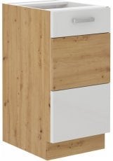 Spodnja omara Artisan - bela - 40 cm D 1F BB
