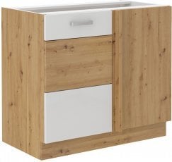 Spodnja omara Artisan - bela - 105 cm  DN 1F BB