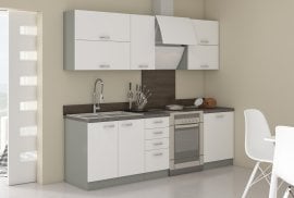 Kuhinjski sestav Bianca 240 cm - sestav 5