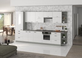 Kuhinjski sestav Bianca 350 cm - sestav 9