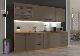 Kuhinjski sestav Bolonia 260 cm - 3 sestav