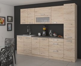 Kuhinjski sestav Bordeaux 260 cm - 1 sestav