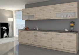 Kuhinjski sestav Bordeaux 260 cm - 3 sestav