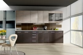 Kuhinjski sestav Chamonix 260 cm - 6 sestav