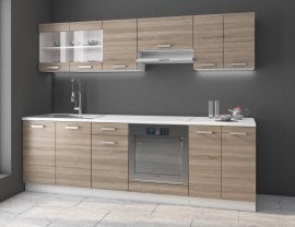 Kuhinjski sestav Dave 240 cm - 1 sestav