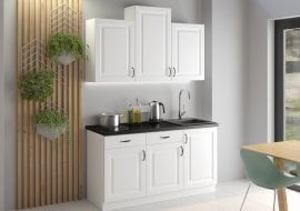 Kuhinjski sestav Stilo 150 cm - bel - 1 sestav
