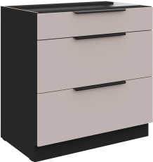 Spodnja omara Arona - 80 cm D 3S BB