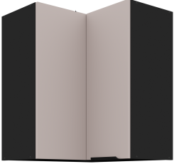 Zgornja kotna omara Arona - 60x60 cm GN-72 2F (90°)