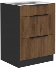 Spodnja omara Monza - 60 cm D 3S BB