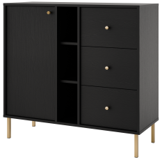 Komoda Tokyo 2 - 824 - črna