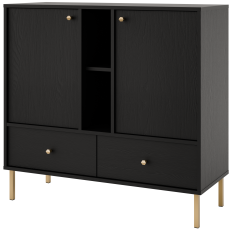 Komoda Tokyo 2 - 825 - črna