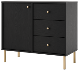 Komoda Tokyo 2 - 814 - črna