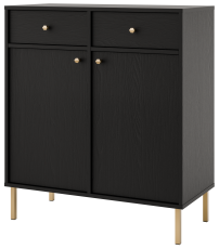 Komoda Tokyo 2 - 826 - črna