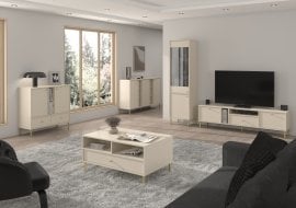 Dnevna soba in spalnica Tokyo 2 - peščeno bež