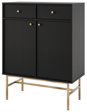 Komoda Tokyo 3 - 826 - črna