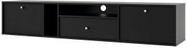 Viseča TV komoda Tokyo 4 - 313 - črna