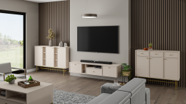 Dnevna soba in spalnica Tokyo 4 - peščeno bež