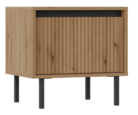 Nočna omarica Osaka 801 1S - hrast evoke