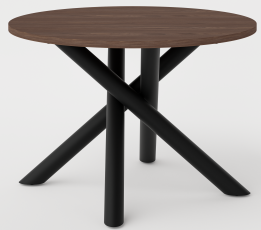 Jedilna miza Oslo - 110 cm - wisconsin oreh