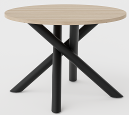 Jedilna miza Oslo - 110 cm - lindberg hrast