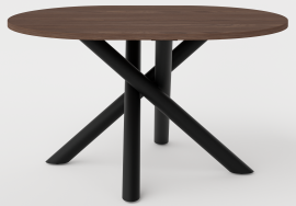 Jedilna miza Oslo - 138x100 cm - wisconsin oreh