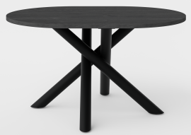 Jedilna miza Oslo - 138x100 cm - portlandski pepel