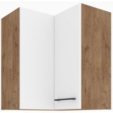 Zgornja kotna omara Vigo - bela - 60x60 GN-72 2F (90°) 