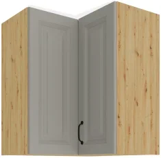 Zgornja kotna omara Stilo - сlaygrey/hrast artisan - 60x60 GN-72 2F (90°) 