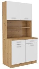 Kuhinjski blok Maria New - bel/hrast artisan