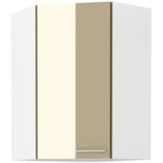 Zgornja kotna omara Lara - cappuccino - 60x60 cm GN-90 (45°) 1F