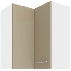 Zgornja kotna omara Lara - cappuccino - 60x60 cm GN-72 (90°) 2F