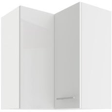 Zgornja kotna omara Lara - bela sijaj - 60x60 GN-72 2F (90°)