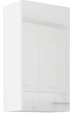 Zgornja omara Lara - bela sijaj - 50 cm G-90 1F