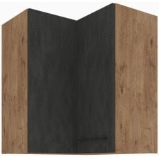 Zgornja kotna omarica Vigo - matera - 60x60 cm GN-72 (90°) 2F