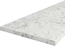 Kuhinjski pult 38x1200 mm - 1000 mm - marmor Carrara