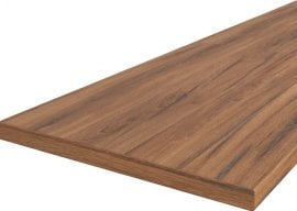 Kuhinjski pult 38x1200 mm - 1000 mm - temen hrast estana