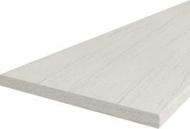 Kuhinjski pult 38x1200 mm - 1000 mm - bela ipamena