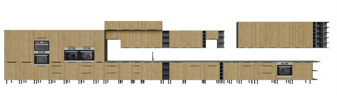 Stolarz-Lempert - Zgornja kotna omara Cremona - hrast/antracit - 60x60 GN-108 2F  (90°)