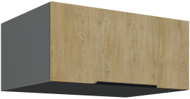 Zgornja omara Cremona - hrast/antracit - 80 NAGU-36 1F