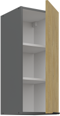 Stolarz-Lempert - Zgornja omara Cremona - hrast/antracit - 30 G-72 1F